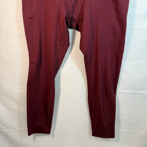 SAVAGE X FENTY Hotline‎ High-Waist Legging - Maroon - Size L - Picture 3 of 8